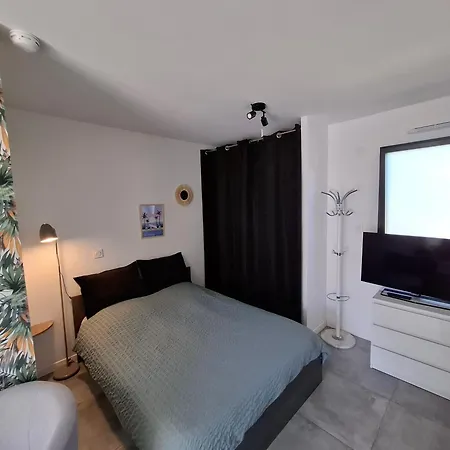 Fleur De Sel De 21m2 Avec Pret Velos, Cuisine Et Sdb Privees Avec Terrasse Cloturee De 17m2 בטז-סור-מר
