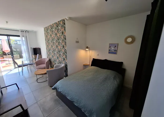 Fleur De Sel De 21m2 Avec Pret Velos, Cuisine Et Sdb Privees Avec Terrasse Cloturee De 17m2 民宿 梅尔河畔的巴兹